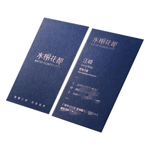 Advanced Certification Luxury Thick UV Debossed Business Card 85*54mm 85*50mm 80*50mm Book Printing Service Paper Cardboard