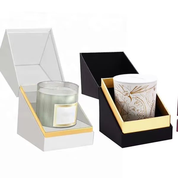 Best Price Candle Jars with Lid and Boxes Packaging Candle Boxes Packaging Luxury Candle Rigid Paper Gift Box Packaging