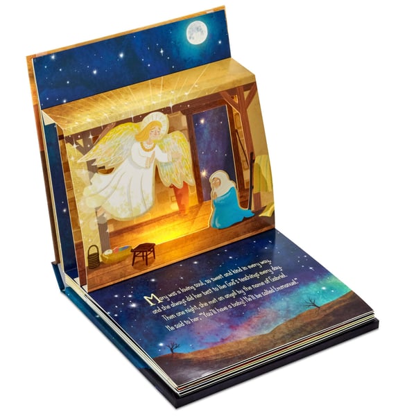Custom Christmas Activity Pop-Up Children's Book with Factory Picture Printing Paper & Paperboard Printing Product