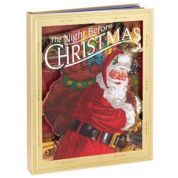 Custom Christmas Eve Story Book for Kids Made with Durable Cardboard Kraft Paper Offset Paper Duplex Board Newsprint Paper