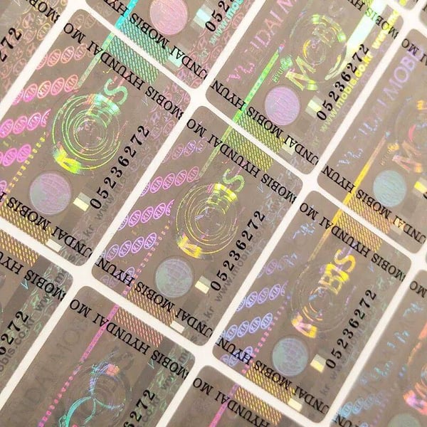 Custom Make Holographic Sticker Label Security Custom Hologram Sticker Label 3D Hologram Sticker