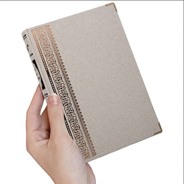 Custom Printing Church Products Cloth Hardcover Book with Gold Embossed PU Cover Book