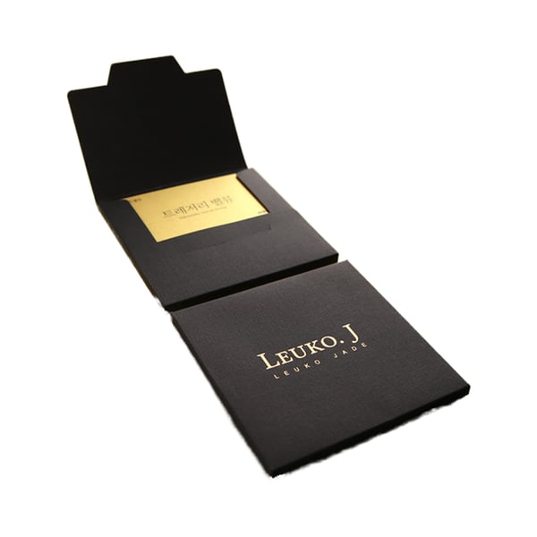 Custom Small Size Mini Gold Logo Sliver Logo Custom Black Paper Envelop Printed with Insert Card