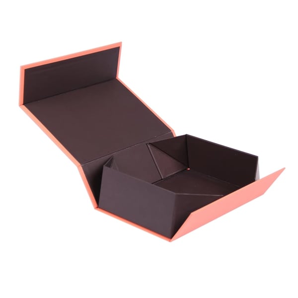 Customized Clothing & Shoes Gift Box Magnetic Corrugated Paper Rigid Boxes Black Foil Logo Embossed Matt Lamination Printing