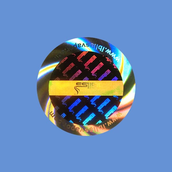 Goldenmaterial Hologram Sticker with 3D Dynamic Effect 3D Security Hologram Sticker 3D Bee Sticker