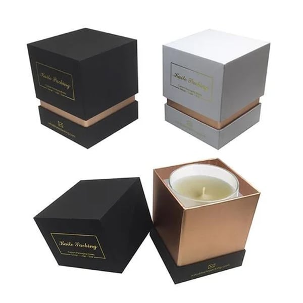 Luxury Corrugated Candle Box Packaging Rigid Paper Gift Box at a Cheaper Price for Shipping and Candles