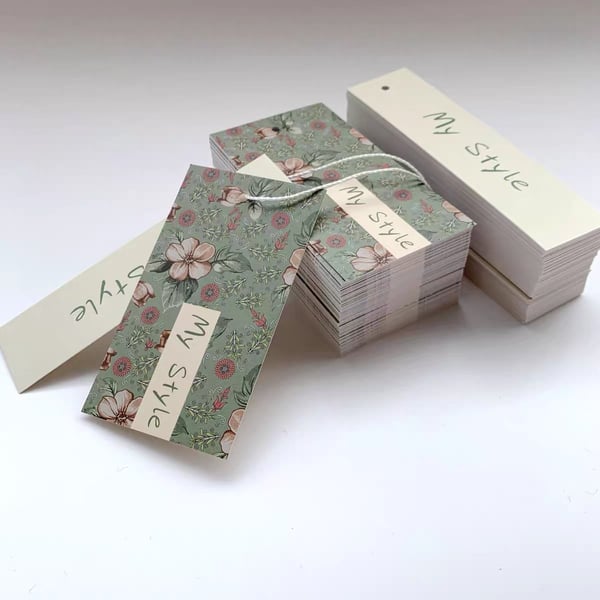 Luxury Custom Embossed Hang Tags for Clothes Black Kraft Paper and Coated Cardboard Clothing Labels Packed in Cartons