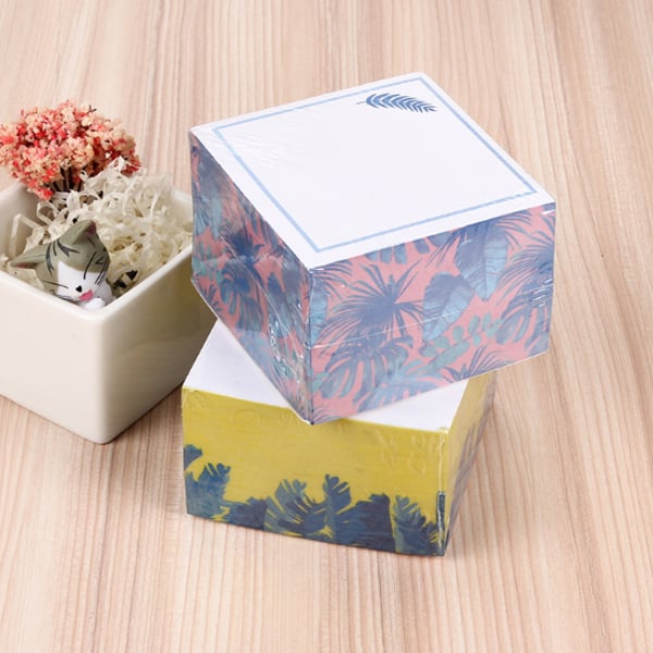 Memo Note Pad Paper Notepad Gift 500 Pages 5 Colors Stationery Memo Cube